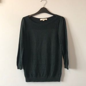 Beautiful 3/4 length sleeve sweater - Loft - Small